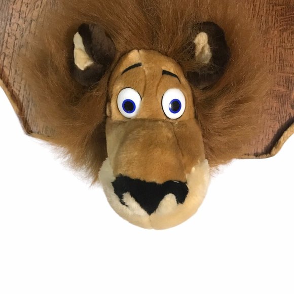 Madagascar Alex the Lion Large 50" Rug Plush Stuffed Animal Floor Toy 2005 - Picture 11 of 11